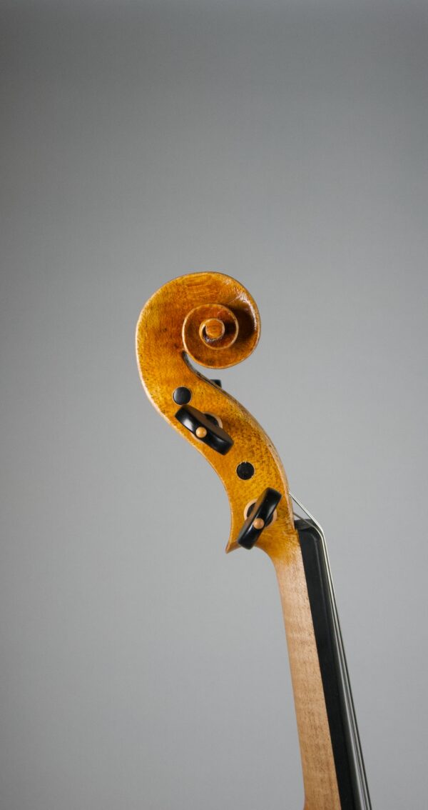 Small Violin Antonio Stradivari Scroll Side Bass MasterLine