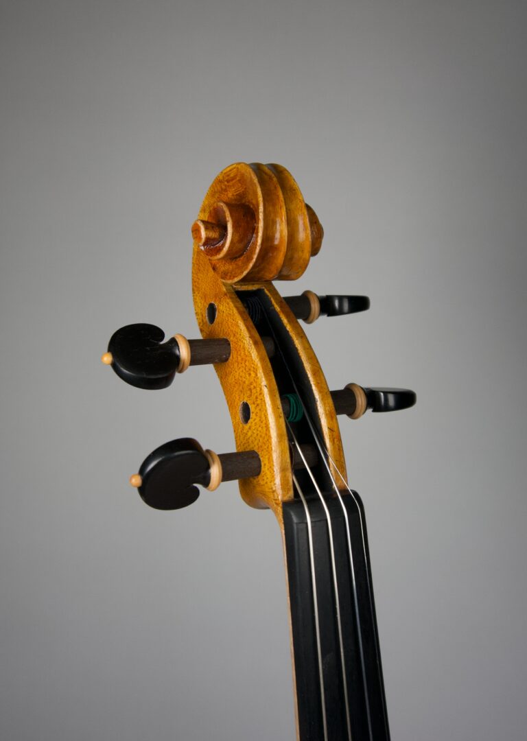 Sroll Small Violin Front View
